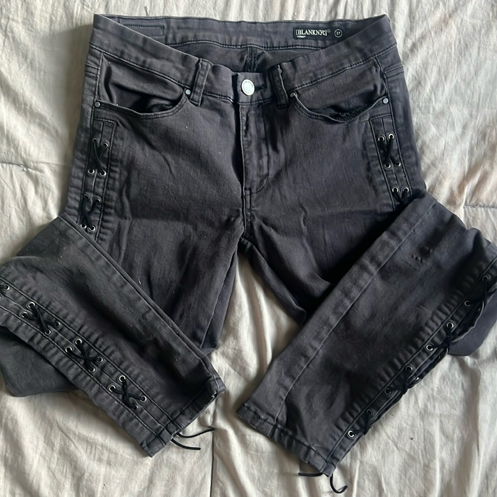 Rocker skinny jeans